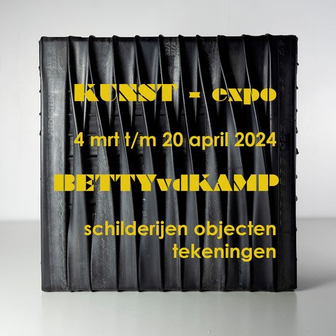 Tentoonstelling Betty van der Kamp op de Kunstacademie.